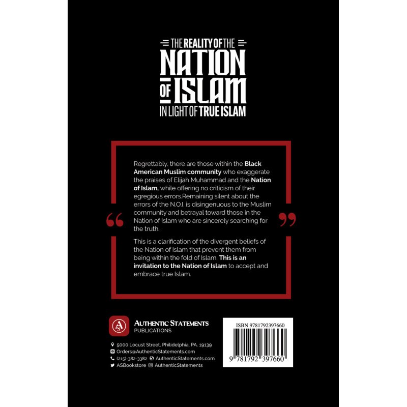 The Reality of the NATION OF ISLAM in the Light of Ture Islam by Rasheed Barbee - Image 2